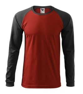 Malfini 130 - Street Ls T-shirt til mænd rouge marlboro
