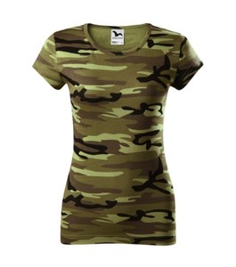 Malfini C22 - Camo Pure T-shirt til kvinder Camouflage Green