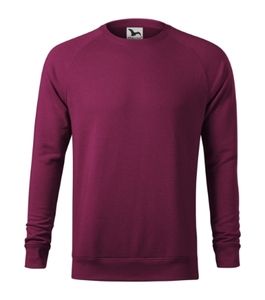 Malfini 415 - Fusion Sweatshirt til mænd mélange rouge prune