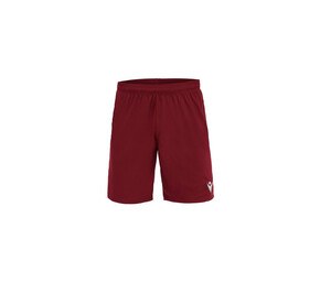 MACRON MA5223J - Børns sports shorts i Evertex stof Burgundy