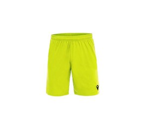 MACRON MA5223J - Børns sports shorts i Evertex stof Fluo Yellow