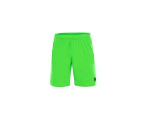 MACRON MA5223J - Børns sports shorts i Evertex stof Fluo Green