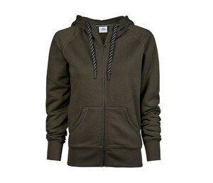 Tee Jays TJ5436 - Sweatshirt med lynlås til damer
