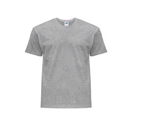 JHK JK155 - T-shirt med rund hals til mænd 155 Grey Melange
