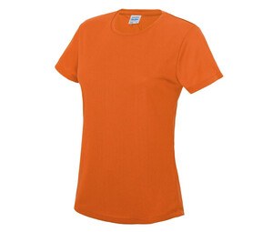 Just Cool JC005 - Neoteric ™ åndbar T-shirt til kvinder Electric Orange