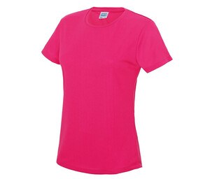 Just Cool JC005 - Neoteric ™ åndbar T-shirt til kvinder Hot Pink