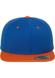 Flexfit 6089MT - To-tonet Snapback kasket Royal/ Orange