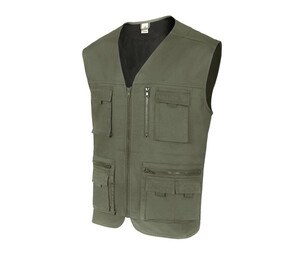 VELILLA V15901 - Multi-lomme vest Hunter Green