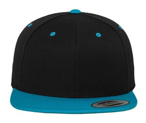 Flexfit 6089MT - To-tonet Snapback kasket Black/ Teal