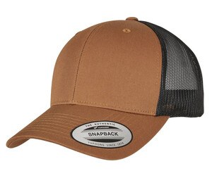 Flexfit F6606T - Trucker Style kasket Caramel/Black