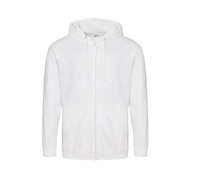 AWDIS JH050 - Sweatshirt med lynlås Arctic White
