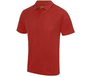 Just Cool JC040 - Herre åndbar poloshirt Fire Red