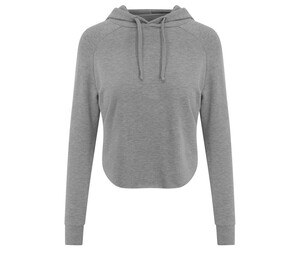 Just Cool JC054 - Sweatshirt med crossover -ryg til kvinder Sport Grey