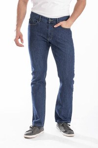 RICA LEWIS RL701 - Stone Straight Fit mænds jeans Pool Blue