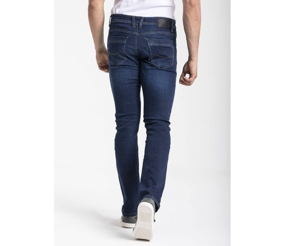 RICA LEWIS RL804 - Jeans til mænd i børstet stræksten