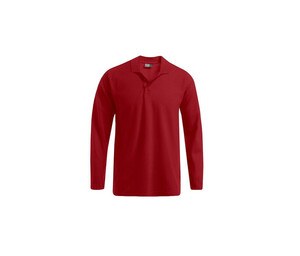 Promodoro PM4600 - Langærmet poloshirt til mænd 220 Fire Red