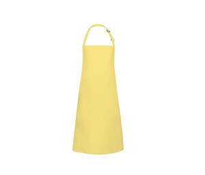 Karlowsky KYBLS4 - Basic hagesmækforklæde med spænde sunny yellow