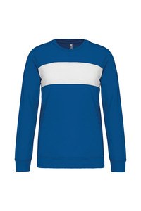 Proact PA374 - Børne sweatshirt i polyester Sporty Royal Blue / White