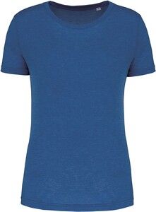 Proact PA4021 - Triblend Crew Neck T-shirt til kvinder Sporty Royal Blue Heather
