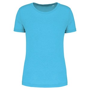 Proact PA4021 - Triblend Crew Neck T-shirt til kvinder Light Turquoise