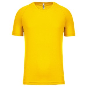 Proact PA445 - Kortærmet sports-T-shirt til børn True Yellow