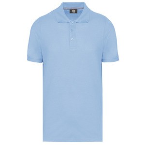 WK. Designed To Work WK274 - Herre poloshirt med korte ærmer Sky Blue