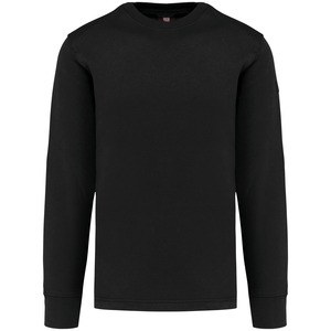 WK. Designed To Work WK4001 - Sweatshirt med opstillede ærmer Black