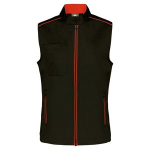 WK. Designed To Work WK6149 - Women's Daytoday Vest Black / Red