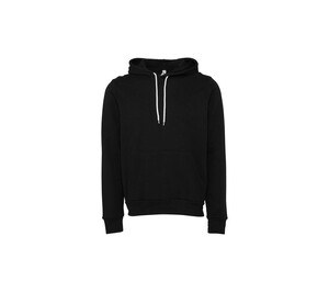 Bella+Canvas BE3719 - Unisex hættetrøje Dtg Black