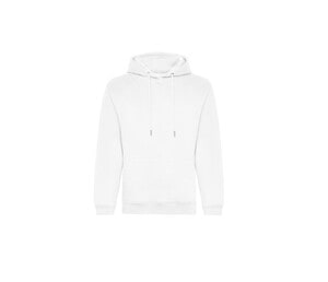 AWDIS JH201 - Sweatshirt med hætte i økologisk bomuld Arctic White