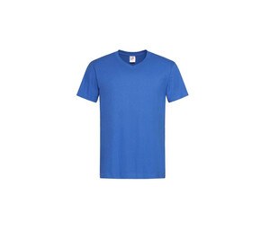 Stedman ST2300 - T-shirt med V-udskæring til mænd Bright Royal