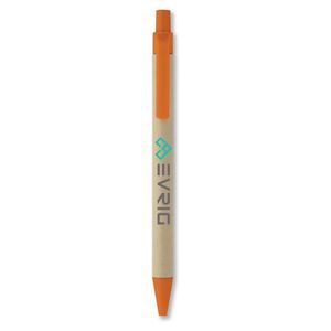 GiftRetail IT3780 - CARTOON Kuglepen bio Orange