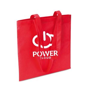 GiftRetail IT3787 - TOTECOLOR Shopping bag i nonwoven Red