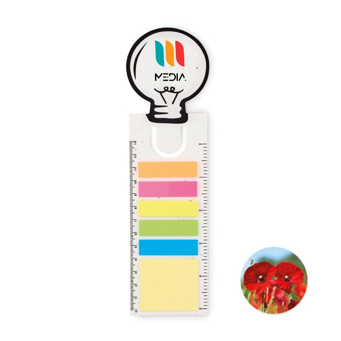 GiftRetail MO6512 - IDEA SEED Seed paper bookmark set