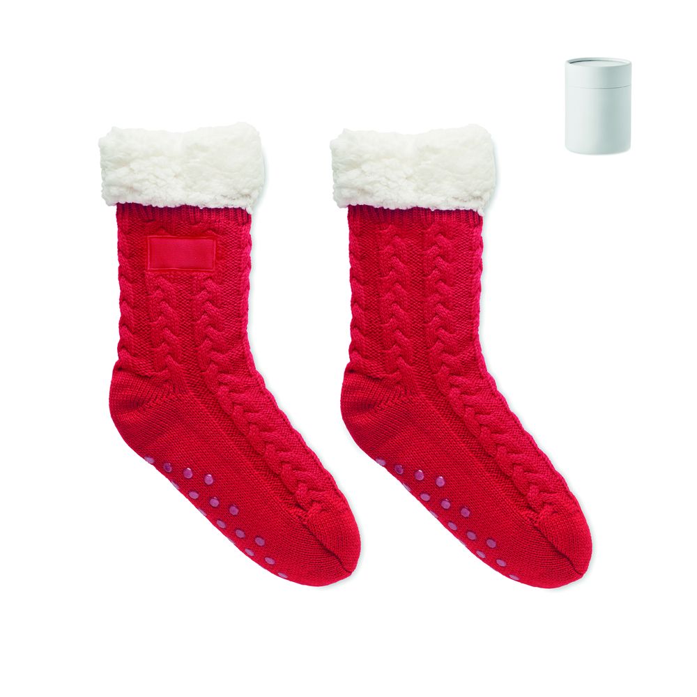 GiftRetail MO6573 - CANICHIE Pair of slipper sock M