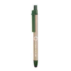 GiftRetail MO8089 - RECYTOUCH Touch pen karton recy Green