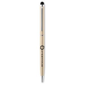 GiftRetail MO8209 - NEILO TOUCH Twist og touch kuglepen Champagne