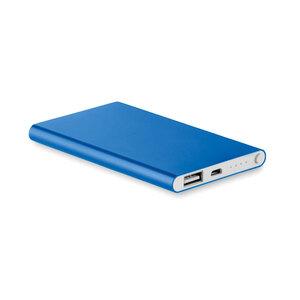 GiftRetail MO8735 - POWERFLAT Aluminium powerbank 4000 mAh