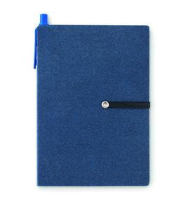 GiftRetail MO9213 - RECONOTE Notesbog i genbrugspapir Blue