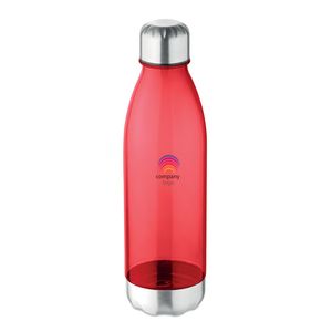 GiftRetail MO9225 - ASPEN Vandflaske 600 ml. Transparent Red