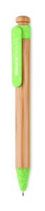 GiftRetail MO9481 - TOYAMA Kuglepen i bambus Green