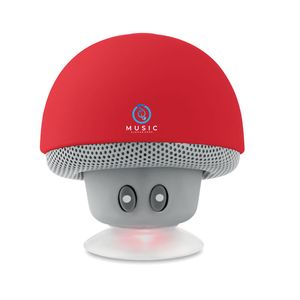 GiftRetail MO9506 - MUSHROOM Trådløs højtaler Red