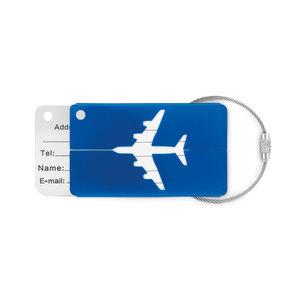 GiftRetail MO9508 - FLY TAG Bagagemærke aluminium