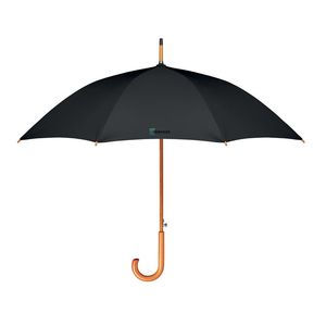 GiftRetail MO9629 - CUMULI RPET 23,5" paraply i RPET Black