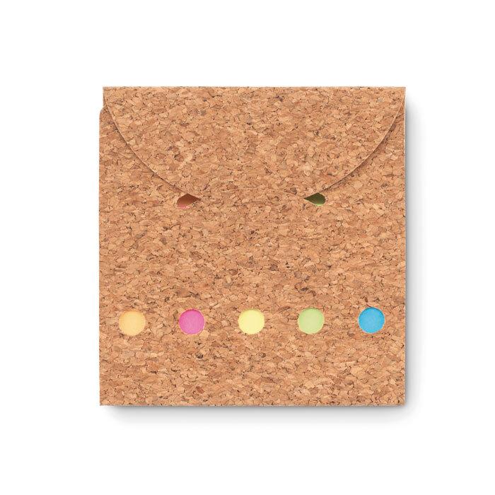 GiftRetail MO9858 - FOLDCORK Cork memo pad