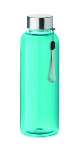 GiftRetail MO9910 - UTAH RPET RPET flaske 500ml Transparent Blue