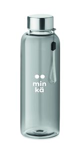 GiftRetail MO9910 - UTAH RPET RPET flaske 500ml transparent grey