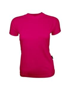 Mustaghata STEP - T-SHIRT RUNNING FOR WOMEN 140 G Fuschia