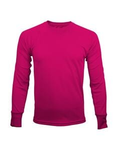 Mustaghata TRAIL - ACTIVE T-SHIRT FOR MEN LONG SLEEVES 140 G Fuschia