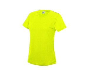 Just Cool JC005 - Neoteric ™ åndbar T-shirt til kvinder Electric Yellow